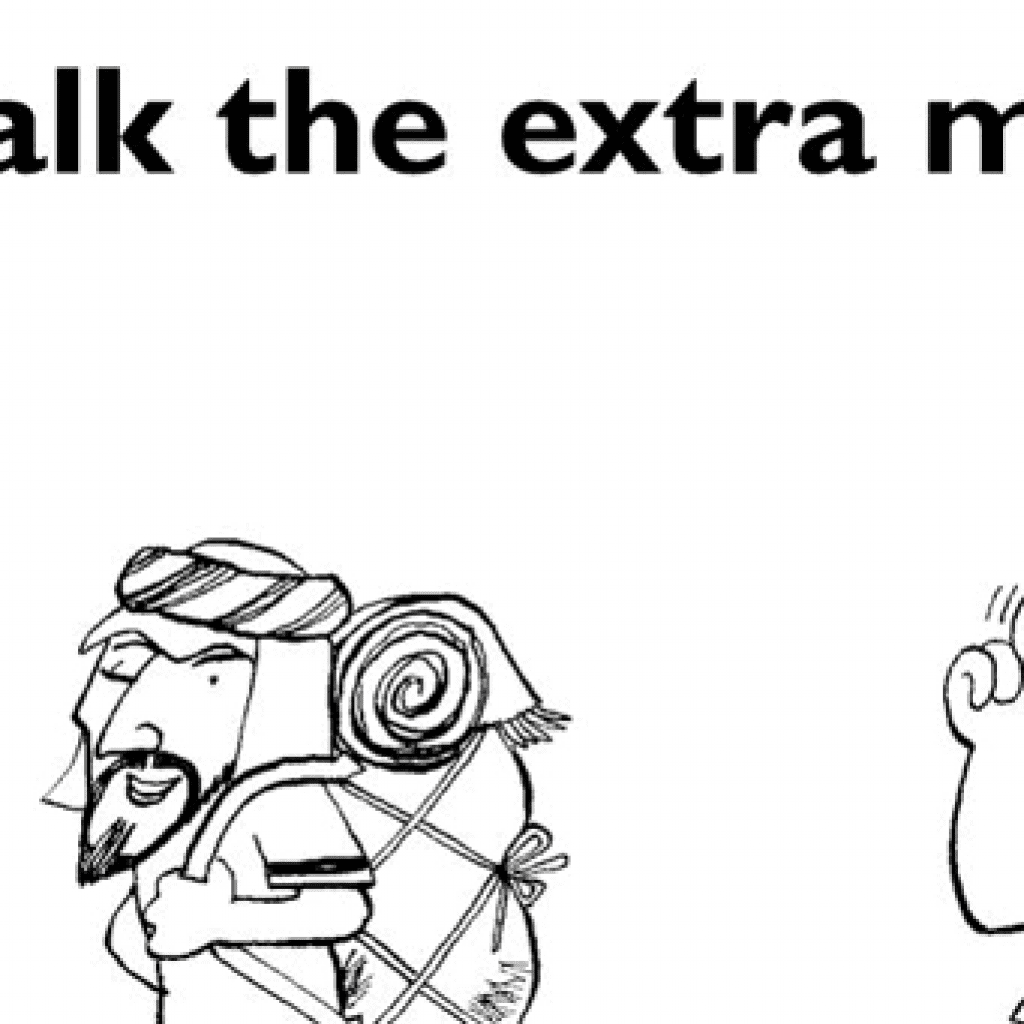Å gå den ekstra milen